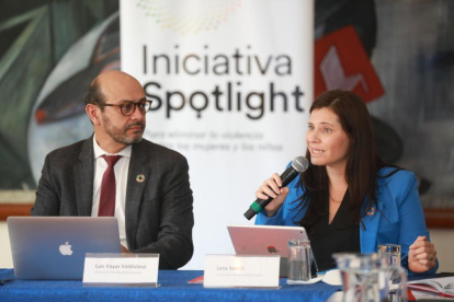 La ceremonia fue en la sede del Ministerio de Relaciones Exteriores y Movilidad Humana en la capital.