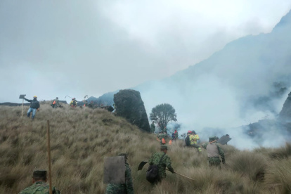 El incendio comenzó la tarde del lunes 12 de diciembre