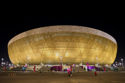 Estadio Lusail, una de las ocho sedes del Mundial de Qatar 2022.