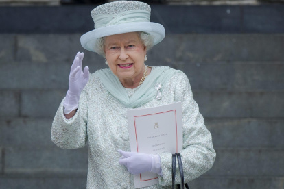 Queen Elizabeth II en una foto de archivo.