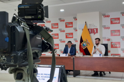 El ministro de Finanzas se refirió al acuerdo con el FMI.