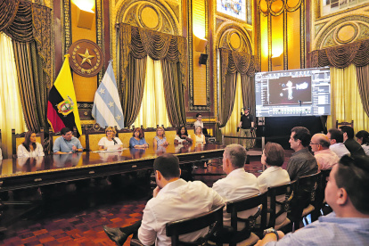 Referencia. El Concejo se reúne periódicamente