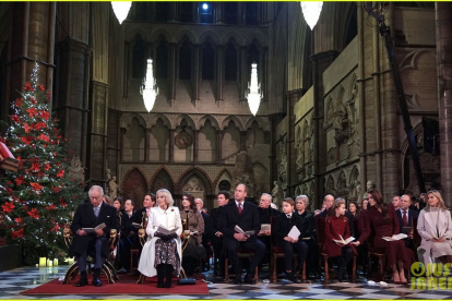 La Familia Real Británica se mostró muy unida durante la gala.