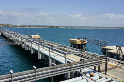 Imagen referencial de una parte del proyecto en mención, en Santa Elena.