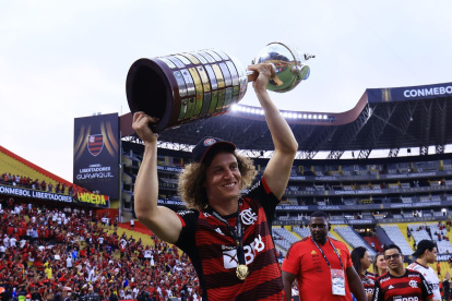 David Luiz llegó a Ecuador para la Final Única de la Copa Libertadores.