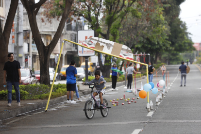 Durante la jornada, los pequeños participaron de actividades recreativas.