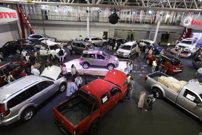 Feria.- Una exhibición de vehículos realizada en Guayaquil.