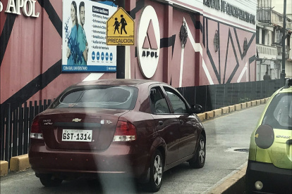 Imagen de este tipo son repetitivas en las calles de Guayaquil.