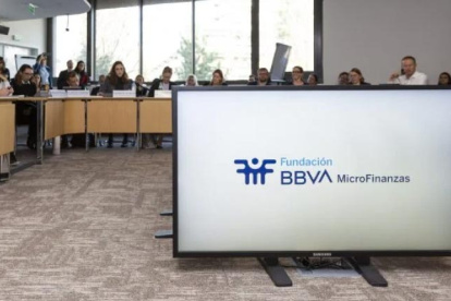 Reunión.- Ejecutivos de la Fundación