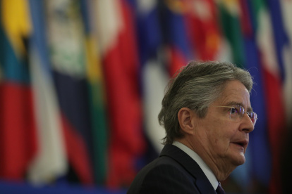 Guillermo Lasso cumplió una visita oficial a Estados Unidos esta semana.