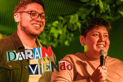 Mateo y Majo del pódcast Darán Viendo.