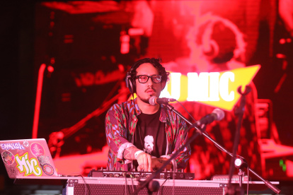 Dj Mic fue uno de los encargados de la música.