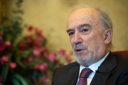 Santiago Muñoz Machado, director de la Real Academia Española y presidente de la Asociación de Academias de la Lengua (ASALE), en una fotografía de archivo. EFE/ Jose Sotomayor Jimenez
