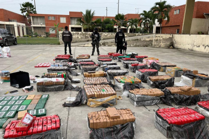 Escenario. La Policía Nacional realizó una incautación de sustancias sujetas a fiscalización que iba a bordo de un sumergible, en las costa del país.