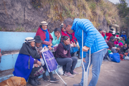 Sabiduría. Las tradiciones que enseñaban los ancestros se están perdiendo de poco en la ruralidad andina.