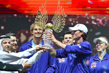 Alexander Zverev, Dominik Thiem y Elena Rybakina integraron los Hawks.
