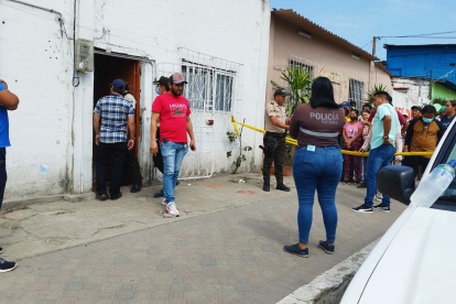 Hecho. En este sitio se cometió el crimen que estremece a Santa Elena.