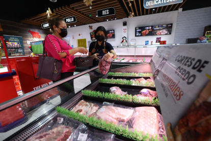 Oferta. La variedad de carnes es el atractivo de estos locales.