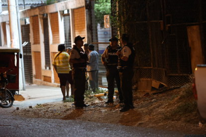 Inseguridad. Imagen de archivo del día del hecho violento.