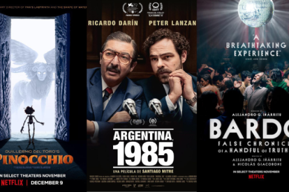 "Pinocho", "Argentina, 1985" y "Bardo" representan hispanoamerica en las prenominaciones.