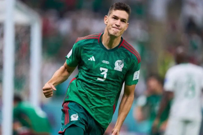 César Montes, defensa mexicano que será refuerzo del Espanyol.