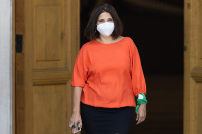 Foto de archivo de la ministra de Justicia y Derechos Humanos de Chile, Marcela Ríos. EFE/Alberto Valdés