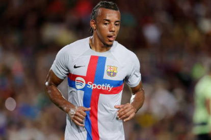 Joules Koundé, defensa del FC. Barcelona, se reintegró a los entrenamientos.