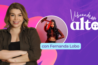 Fernanda Lobo en "Vibrando Alto".