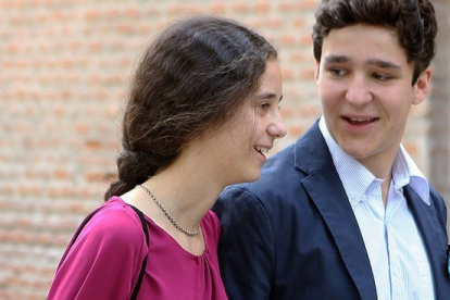 Froilán con su hermana, Victoria Federica.