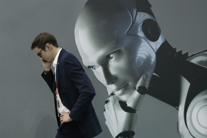 Fotografía de 2018 tomada en el Mobile World Congress (MWC) de Barcelona (España).