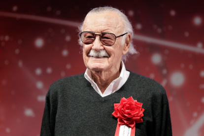 El escritor de cómics y productor estadounidense Stan Lee, en una fotografía de archivo.