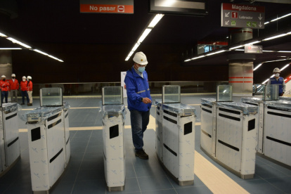 Metro. Pese a esto, las visitas programadas no serán suspendidas