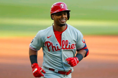 Jean Segura jugó en la temporada pasada con los Filis de Filadelfia la Serie Mundial.