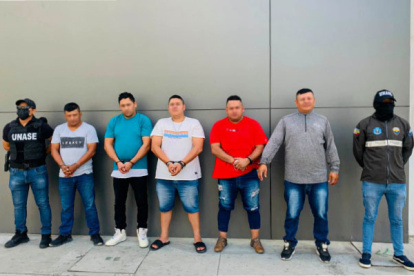 Video. El paso de procesados quedó registrado por cámaras.