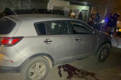 Quevedo. Los pistoleros lo atacaron de frente y por el costado.