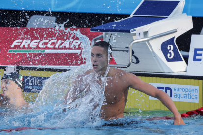 El nadador rumano David Popovici, en una foto de archivo.