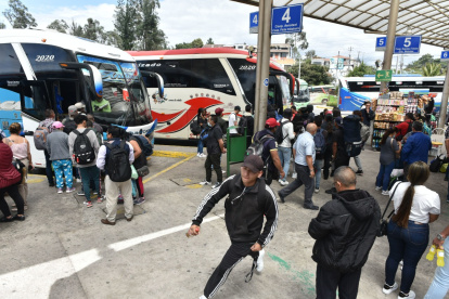 Los pasajeros optan, en su mayorías, por destinos de la costa ecuatoriana.