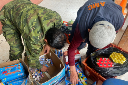 Último. El material será acopiado y destruido bajo acciones controladas.