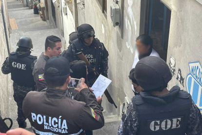 Acción. La policía dice que pocas personas denuncian estos casos.