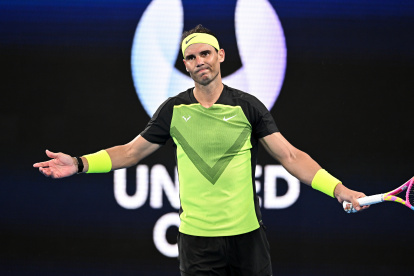 El español Rafael Nadal cayó ante el británico Cameron Norrie en el ATP de Sidney.