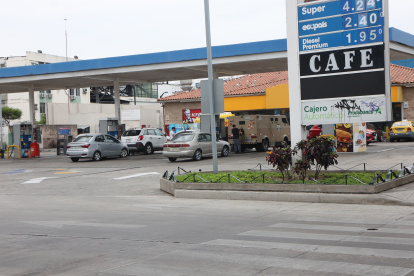 Estación. En Guayaquil no todas las gasolineras venden la ecoplus 89.