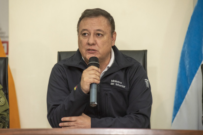Foto de archivo del ministro de Interior de Ecuador, Juan Zapata.