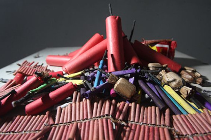 Imagen referencial de explosivos