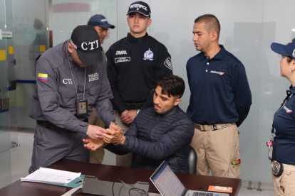 Luego de las 14:30, Migración Colombia señaló que Germán Cáceres fue expulsado de ese país por un periodo de 10 años y no hay recurso que se pueda imponer contra la medida.