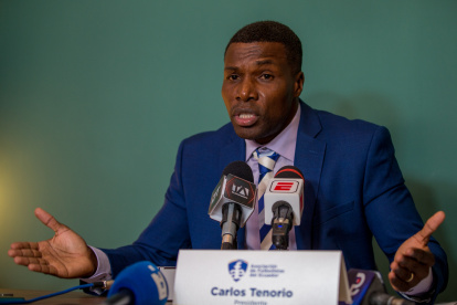 Carlos Tenorio, presidente de la AFE, se muestra contrario al aumento en el cupo de foráneos en la LigaPro.