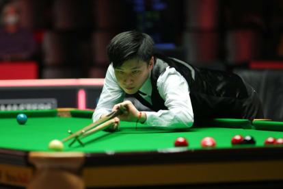 Zhao Xintong, uno de los billaristas sancionados.