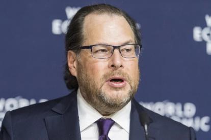 Marc Benioff, presidente ejecutivo de Salesforce.