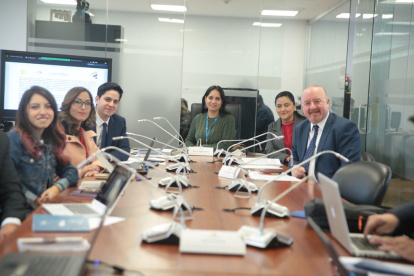 La sesión de la mesa legislativa de Régimen Económico fue a las 8:00 del 5 de enero de 2023.