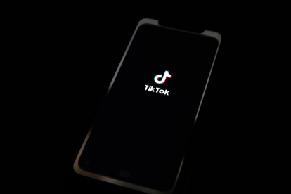 El logo de la app TikTok, en una fotografía de archivo.