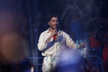 El artista puertorriqueño Bad Bunny, en una fotografía de archivo.